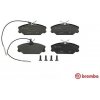 BREMBO P 68 014 Sada brzdovych platniciek kotucovej brzdy BREMBO P 68 014 Sada brzdovych platniciek kotucovej brzdy