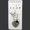 Prívesok na kľúče Love silver duo Prívesok na kľúče Love silver duo