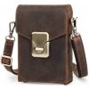 Contacts pánska kožená crossbody taška Sastre