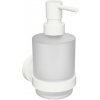 SAPHO - X-ROUND WHITE dávkovač mydla 200ml, mliečne sklo, biela mat XR103W SAPHO - X-ROUND WHITE dávkovač mydla 200ml, mliečne sklo, biela mat XR103W