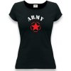 Tričko dámske ARMY - čierne Tričko dámske ARMY - čierne