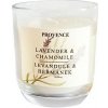Vonná sviečka v skle PROVENCE 30 hodín levanduľa a harmanček Vonná sviečka v skle PROVENCE 30 hodín levanduľa a harmanček