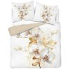 DETEXPOL Francúzske obliečky Orchidea biela Bavlna, 220/200, 2x70/80 cm DETEXPOL Francúzske obliečky Orchidea biela Bavlna, 220/200, 2x70/80 cm