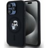 Karl Lagerfeld Liquid Silicone Karl and Choupette Magsafe iPhone 15 Pro Black KLHMP15LSCMKCRHK Karl Lagerfeld Liquid Silicone Karl and Choupette Magsafe iPhone 15 Pro Black KLHMP15LSCMKCRHK