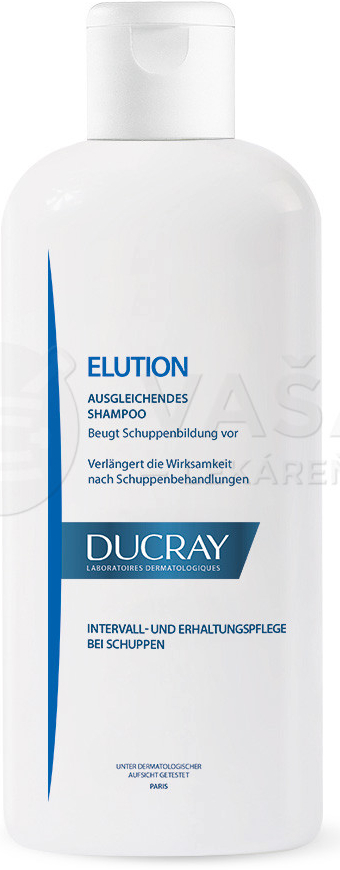 Ducray Elution šampón rovnováha vlasové pokožky 200 ml