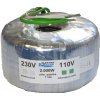 Transformátor toroidný 230/110V - 2.000W oddelovací (Menič toroidný 230/110V - 2.000W oddelovací) Transformátor toroidný 230/110V - 2.000W oddelovací (Menič toroidný 230/110V - 2.000W oddelovací)
