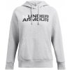 Dámska mikina cez hlavu Under Armour RIVAL FLEECE WORDMARK HOODIE W sivá 1386512-011 - XS Dámska mikina cez hlavu Under Armour RIVAL FLEECE WORDMARK HOODIE W sivá 1386512-011 - XS