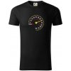 Tachometer cíti sa - 70 rokov - Tričko z organickej bavlny - 3XL ( Čierna ) Tachometer cíti sa - 70 rokov - Tričko z organickej bavlny - 3XL ( Čierna )