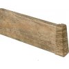 MDF Quadro 60 Lišta soklová DUB NAKURU 2,4 m