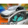 Deflektory Heko - Peugeot 206 5-dverový od 1998 Deflektory Heko - Peugeot 206 5-dverový od 1998