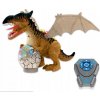 DINOSAURUS DRAK T-REX Ovládaný Vypúšťa DYM PARU Chodí Rev DINOZAURIE VAJCE DINOSAURUS DRAK T-REX Ovládaný Vypúšťa DYM PARU Chodí Rev DINOZAURIE VAJCE
