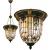 Luxus závesná lampa Tiffany luster REVERSED BELL Ø41 Luxus závesná lampa Tiffany luster REVERSED BELL Ø41