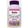 WN Pharmaceuticals Ltd. Webber Naturals Biotín 5000 µg cps 1x60 ks WN Pharmaceuticals Ltd. Webber Naturals Biotín 5000 µg cps 1x60 ks