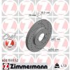 Brzdový kotúč ZIMMERMANN 600.1597.52 (600159752)