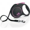 Flexi Black Design lanko ružové L 5 m do 50 kg Flexi Black Design lanko ružové L 5 m do 50 kg