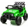 JOKO Elektrické autíčko Jeep Off-Road CLIMBER, penové kolesá, kožené sedadlo, zelené JOKO Elektrické autíčko Jeep Off-Road CLIMBER, penové kolesá, kožené sedadlo, zelené