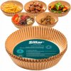 50x Okrúhly papier na pečenie Sillar 20cm do teplovzdušnej fritézy / teplovzdušnej fritézy 50x Okrúhly papier na pečenie Sillar 20cm do teplovzdušnej fritézy / teplovzdušnej fritézy