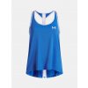 Under Armour Dievčenské tielko Under Armour Tech Knockout Tank-BLU Under Armour Dievčenské tielko Under Armour Tech Knockout Tank-BLU