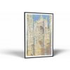 Claude Monet Claude Monet - Rouen Cathedral | Obraz Vintessia v ráme Rozmery obdĺžnik: 40x60, Rám: Čierny matný-alu Claude Monet Claude Monet - Rouen Cathedral | Obraz Vintessia v ráme Rozmery obdĺžnik: 40x60, Rám: Čierny matný-alu