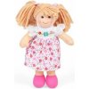 Bigjigs Toys Látková panenka Georgia - malá 25 cm Bigjigs Toys Látková panenka Georgia - malá 25 cm