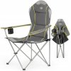 NILS CAMP Skládací křeslo NC3080, šedé