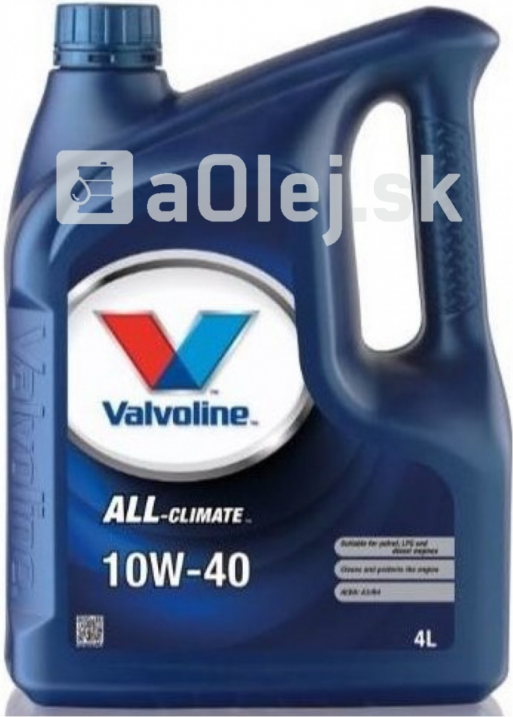 Valvoline All-Climate 10W-40 4 l