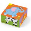 Drevené puzzle Viga Zoo 4 kusy Drevené puzzle Viga Zoo 4 kusy