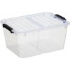 Úložný box s víkem Plast Team, 15l, 39,4x29,5x18,5cm Úložný box s víkem Plast Team, 15l, 39,4x29,5x18,5cm