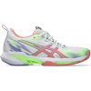 Asics SONICSMASH FF W Biela Zelená Modrá Oranžová