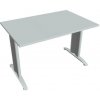 Rokovací stôl Flex, 120x75,5x80 cm, sivý/kov Rokovací stôl Flex, 120x75,5x80 cm, sivý/kov