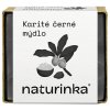 Naturinka čistiace karité pleťové mydlo s aktívnym uhlím 50 g