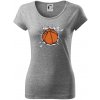 Basketbal lopta v triku - Dámske tričko Pure - 2XL ( Tmavosivý melír ) Basketbal lopta v triku - Dámske tričko Pure - 2XL ( Tmavosivý melír )