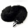 FURRY FANTASY BLACK PANTHER TAIL BUTT PLUG FURRY FANTASY BLACK PANTHER TAIL BUTT PLUG
