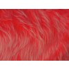 Umelá kožušina, červený melír, 45 mm vlas metráž: min. 0,2 bm Umelá kožušina, červený melír, 45 mm vlas metráž: min. 0,2 bm