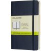 Moleskine Zápisník mäkké dosky A6 čistý modrý Moleskine Zápisník mäkké dosky A6 čistý modrý