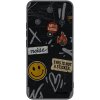 Picasee silikónový čierny obal pre Honor Magic6 Lite 5G - STICKERS x TAGS Picasee silikónový čierny obal pre Honor Magic6 Lite 5G - STICKERS x TAGS