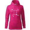 Súhvezdie - Gemini - Blíženci - Mikina dámská Cape s kapucí - L ( Purpurová ) Súhvezdie - Gemini - Blíženci - Mikina dámská Cape s kapucí - L ( Purpurová )