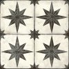 SUPERCERAMICA HIDRAULICO dlažba Star Black 45x45 (1,62m2) HDO005 SUPERCERAMICA HIDRAULICO dlažba Star Black 45x45 (1,62m2) HDO005