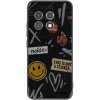 Picasee silikónový čierny obal pre OnePlus 11 5G - STICKERS x TAGS Picasee silikónový čierny obal pre OnePlus 11 5G - STICKERS x TAGS