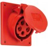 Zásuvka na panel šikmá 16A 5P 400V 80x97 415-6 Pce Zásuvka na panel šikmá 16A 5P 400V 80x97 415-6 Pce