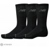 New Balance Performance Basic Crew ponožky, 3 páry, čierna L (EU 43-46) New Balance Performance Basic Crew ponožky, 3 páry, čierna L (EU 43-46)