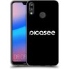 Picasee silikónový čierny obal pre Huawei P20 Lite - Picasee - new logo - white Picasee silikónový čierny obal pre Huawei P20 Lite - Picasee - new logo - white