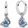Pandora náušnice modrý motýľ 290778C01