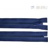 Zips kostený nedeliteľný kráľovská modrá, dĺžka 25 cm Zips kostený nedeliteľný kráľovská modrá, dĺžka 25 cm