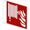 Značka - vlajka Požiarna hadica, ISO 7010, hliník, luminiscenčná, 150 x 150 mm, BJ = 5 ks Značka - vlajka Požiarna hadica, ISO 7010, hliník, luminiscenčná, 150 x 150 mm, BJ = 5 ks