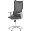 Kancelárska otočná stolička FALKNER — sieť, sivá Kancelárska otočná stolička FALKNER — sieť, sivá