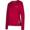 La sportiva Climbing on the Moon Sweatshirt W Fucsia Giallo