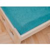 Textilomanie Froté plachta Exclusive tyrkysová 180x200