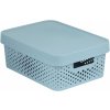 CURVER Úložný box INFINITY DOTS 11L - šedý R41561 CURVER Úložný box INFINITY DOTS 11L - šedý R41561