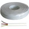 Vodič telefónny 4 žilový biely Vodič telefónny 4 žilový biely